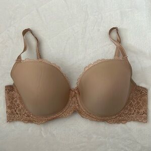 Victoria’s Secret Nude Dream Angels Lined Demi Bra 36D
